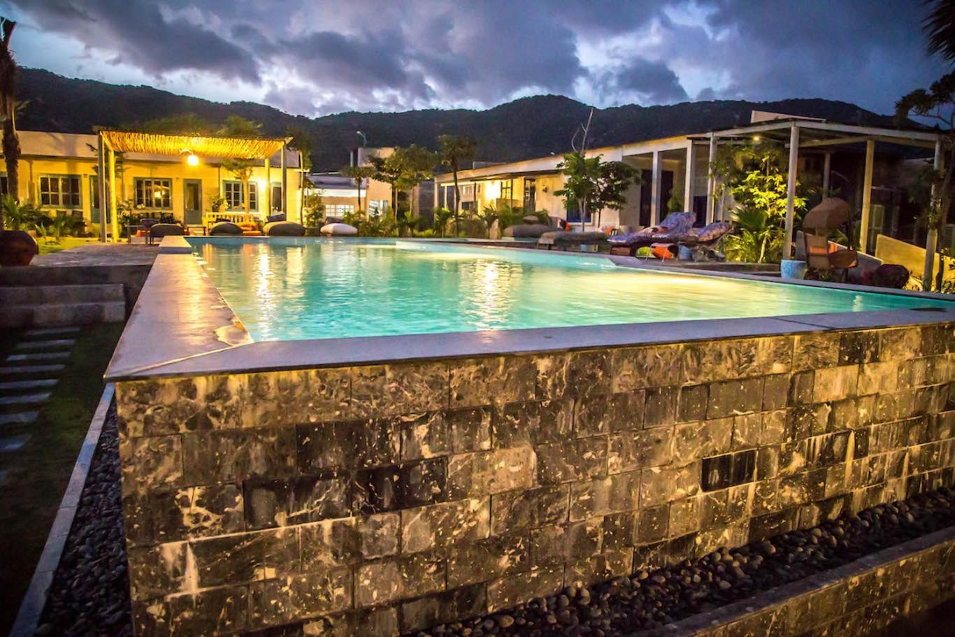 Sorrento Beach Club&Kite Village Phan Rang Exterior foto